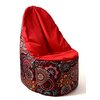 Pufa worek GO GIFT Mandala Druk Wielokolorowy XL 120 x 80 cm Rodzaj wypełnienia Granulat styropianowy