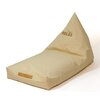 Pufa worek GO GIFT Materac Beżowy XXL 160 x 80 cm