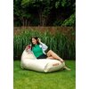 Pufa worek GO GIFT Materac Beżowy XXL 160 x 80 cm Rodzaj Pufa-materac