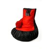Pufa worek GO GIFT Rękawica bokserska Czarno-czerwony XL 100 x 80 cm Materiał Oxford