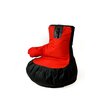 Pufa worek GO GIFT Rękawica bokserska Czarno-czerwony XL 100 x 80 cm Rodzaj wypełnienia Granulat styropianowy