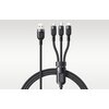Kabel USB do USB-C / Lightning / Micro USB MCDODO 3w1 CA-0930 1.2 m Czarny Gwarancja 12 miesięcy