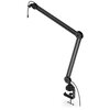 Ramię mikrofonowe KRUX ARM 200L Obciążenie głowicy 1.3 kg Dołączone akcesoria Adapter USB typu C – USB typu B