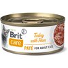 Karma dla kota BRIT Care Adult Indyk z szynką 70 g