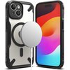 Etui RINGKE Fusion X Magnetic MagSafe do Apple iPhone 15 Plus Czarny mat Dominujący kolor Czarny (matowy)