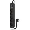 Listwa zasilająca KERG M02517 (3 m) Czarny Prąd znamionowy [A] 16