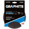 Siatka ścierna GRAPHITE 54H028 (5 sztuk) Przeznaczenie Do gipsu