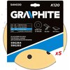 Krążek ścierny GRAPHITE 54H030 (5 szt.) Średnica robocza [mm] 225