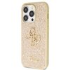 Etui GUESS Glitter Script do Apple iPhone 14 Pro Złoty Seria telefonu iPhone