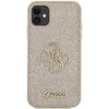 Etui GUESS Glitter Script Big 4G do Apple iPhone 11/Xr Złoty Model telefonu iPhone 11