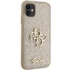 Etui GUESS Glitter Script Big 4G do Apple iPhone 11/Xr Złoty Model telefonu iPhone Xr