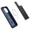 Etui SPIGEN Mag Armor MagSafe do Apple iPhone 15 Pro Ciemno-niebieski Dominujący kolor Ciemno-niebieski