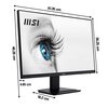 Monitor MSI Pro MP273A 27" 1920x1080px IPS 100Hz 1 ms [MPRT] Przeznaczenie Dla gracza
