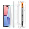 Szkło hartowane SPIGEN Glas.TR EZ Fit do Apple Iphone 15 Pro Cechy dodatkowe Chroni przed zarysowaniami i uszkodzeniem