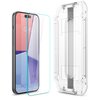 Szkło hartowane SPIGEN Glas.TR EZ Fit 2-Pack do Apple iPhone 15 Pro Cechy dodatkowe Chroni wyświetlacz przed wszelkiego rodzaju uszkodzeniami czy zarysowaniami