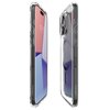 Etui SPIGEN Ultra Hybrid Mag MagSafe do Apple iPhone 15 Pro Max Carbon Fiber Dominujący kolor Przezroczysto-szary