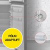 Lodówka SHARP SJ-FTB01ITXLE-EU 145cm Inox Położenie zamrażarki Na górze