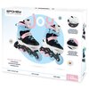 Rolki SPOKEY Joy (rozmiar 31-34) Czarno-niebiesko-różowy Rozmiar 31 - 34