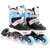 Rolki SPOKEY Joy (rozmiar 31-34) Czarno-niebiesko-różowy Łożyska ABEC-7 Carbon