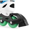 Rolki SPOKEY Joy (rozmiar 31-34) Czarno-zielono-niebieski Regulacja rozmiaru Tak