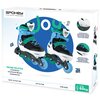 Rolki SPOKEY Joy (rozmiar 31-34) Czarno-zielono-niebieski Rozmiar 31 - 34
