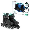 Rolki SPOKEY Matty (rozmiar 39-42) Czarno-zielony Kolor Czarno-zielony