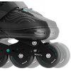 Rolki SPOKEY Matty (rozmiar 39-42) Czarno-zielony Zapięcie Klamra dwusekcyjna z zabezpieczeniem
