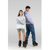 Rolki SPOKEY Matty (rozmiar 35-38) Czarno-fioletowy Kolor Czarno-fioletowy