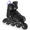 Rolki SPOKEY Matty (rozmiar 35-38) Czarno-fioletowy