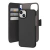 Etui PURO Wallet Detachable 2w1 do Apple iPhone 15 Plus Czarny