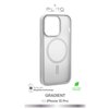 Etui PURO Gradient Mag MagSafe do Apple iPhone 15 Pro Srebrny Marka telefonu Apple