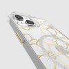 Etui CASE-MATE Floral Gems MagSafe do Apple iPhone 15 Plus Złoty Etui wodoszczelne Nie