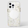 Etui CASE-MATE Floral Gems MagSafe do Apple iPhone 15 Pro Max Złoty Materiał Polikarbon