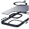 Etui CRONG Hybrid Frost MAG Cover MagSafe do Apple iPhone 15 Pro Max Granatowy Kompatybilność Apple iPhone 15 Pro Max