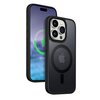 Etui CRONG Hybrid Frost MAG Cover MagSafe do Apple iPhone 15 Pro Czarny Seria telefonu iPhone