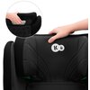 Fotelik samochodowy KINDERKRAFT Junior Fix 2 I-Size 100-150 cm (15-36 kg) Czarny Regulacja wysokości zagłówka 10-stopniowa