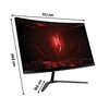 Monitor ACER Nitro ED270RS3bmiipx 27" 1920x1080px 180Hz Curved 1ms [VRB] Przeznaczenie Dla gracza