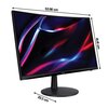 Monitor ACER Nitro ED240QS3bmiipx 23.6" 1920x1080px 180Hz 1 ms [VRB] Curved Przeznaczenie Dla gracza