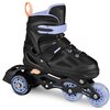 Łyżworolki SPOKEY Quattro 4w1 (rozmiar 30-33) Czarno-fioletowy Płoza Aluminiowa