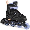 Łyżworolki SPOKEY Quattro 4w1 (rozmiar 38-41) Czarno-fioletowy