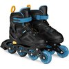 Łyżworolki SPOKEY Quattro 4w1 (rozmiar 34-37) Czarno-niebieski Zapięcie Rzep
