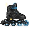 Łyżworolki SPOKEY Quattro 4w1 (rozmiar 38-41) Czarno-niebieski Regulacja rozmiaru Tak