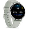 Smartwatch GARMIN VENU 3s 41mm Miętowo-srebrny Komunikacja Bluetooth