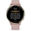 Smartwatch GARMIN VENU 3s 41mm Różowo-złoty Komunikacja ANT+