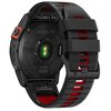 Pasek TECH-PROTECT IconBand Pro do Garmin Fenix 5/6/6 Pro/7 Czarno-czerwony Materiał TPU