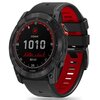 Pasek TECH-PROTECT IconBand Pro do Garmin Fenix 3/5X/3HR/5X Plus/6X/6X Pro/7X Czarno-czerwony