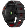 Pasek TECH-PROTECT IconBand Pro do Garmin Fenix 3/5X/3HR/5X Plus/6X/6X Pro/7X Czarno-czerwony Materiał TPU