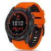 Pasek TECH-PROTECT IconBand Pro do Garmin Fenix 3/5X/3HR/5X Plus/6X/6X Pro/7X Pomarańczowo-czarny