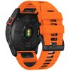 Pasek TECH-PROTECT IconBand Pro do Garmin Fenix 3/5X/3HR/5X Plus/6X/6X Pro/7X Pomarańczowo-czarny Materiał TPU