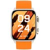 Smartwatch COLMI C81 Srebrno-pomarańczowy Komunikacja Bluetooth
